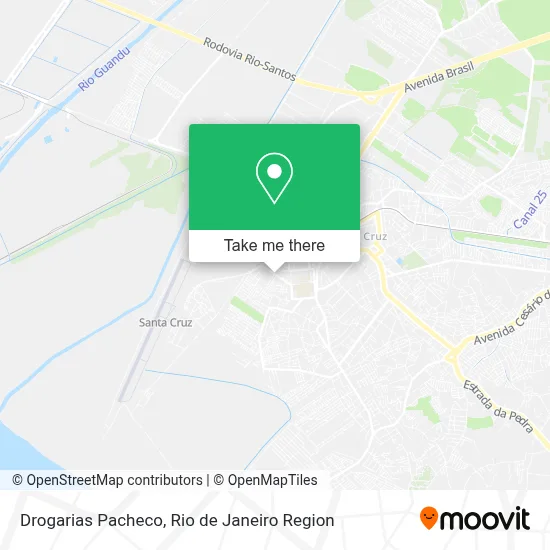 Drogarias Pacheco map