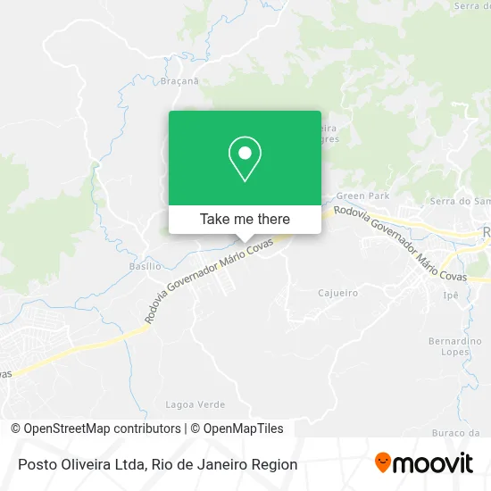 Posto Oliveira Ltda map