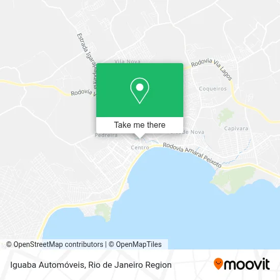 Iguaba Automóveis map