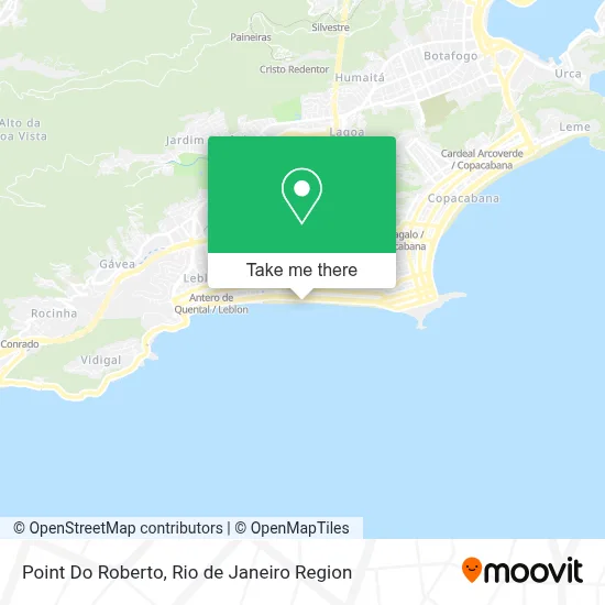 Point Do Roberto map