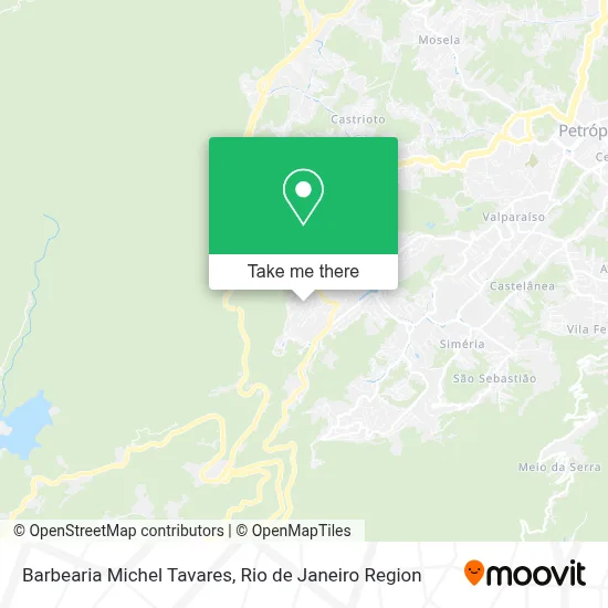 Barbearia Michel Tavares map