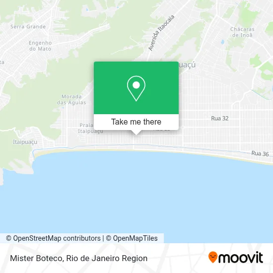 Mister Boteco map