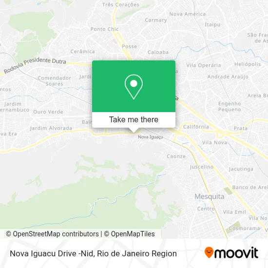 Nova Iguacu Drive -Nid map