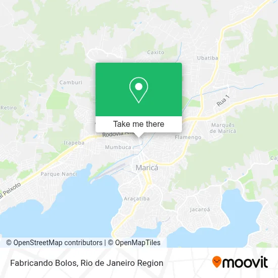 Fabricando Bolos map
