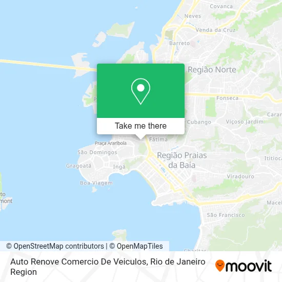 Auto Renove Comercio De Veiculos map