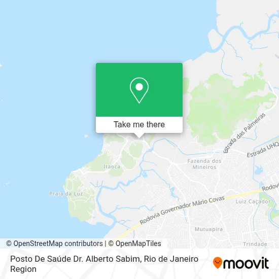 Posto De Saúde Dr. Alberto Sabim map