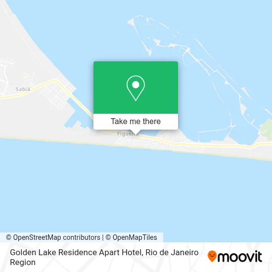 Golden Lake Residence Apart Hotel map