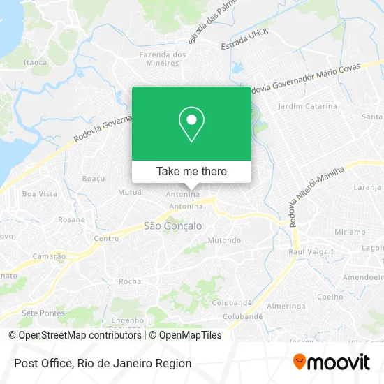 Correios map