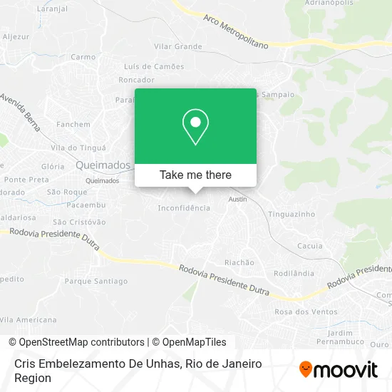 Cris Embelezamento De Unhas map