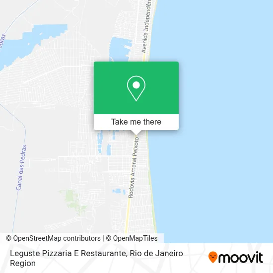 Leguste Pizzaria E Restaurante map