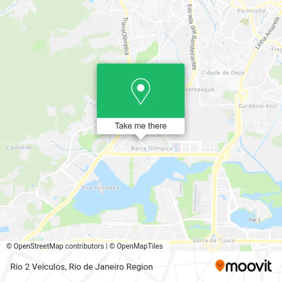 Rio 2 Veiculos map