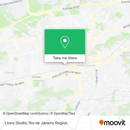 Lions Studio map