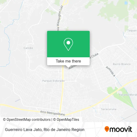 Guerreiro Lava Jato map