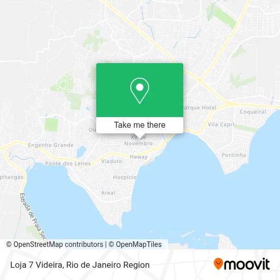 Loja 7 Videira map
