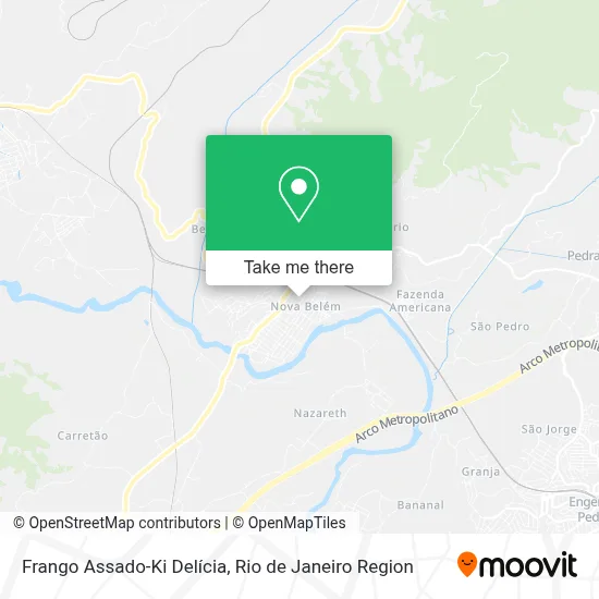Frango Assado-Ki Delícia map