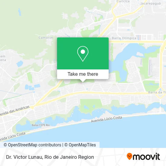 Dr. Victor Lunau map