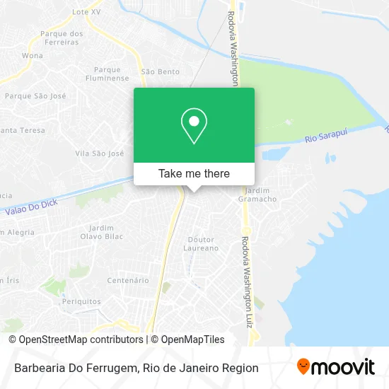 Barbearia Do Ferrugem map