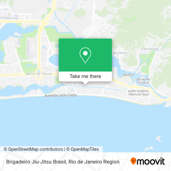 Brigadeiro Jiu-Jitsu Brasil map