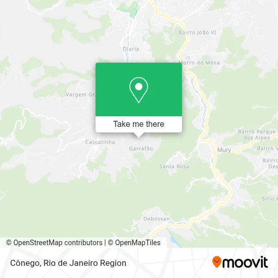 Cônego map