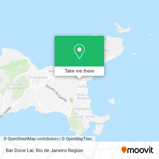 Bar Doce Lar map