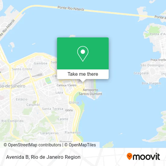 Avenida B map