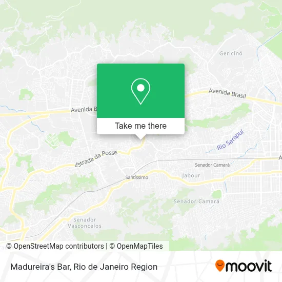 Madureira's Bar map