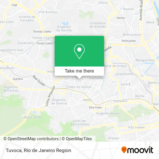 Tuvoca map