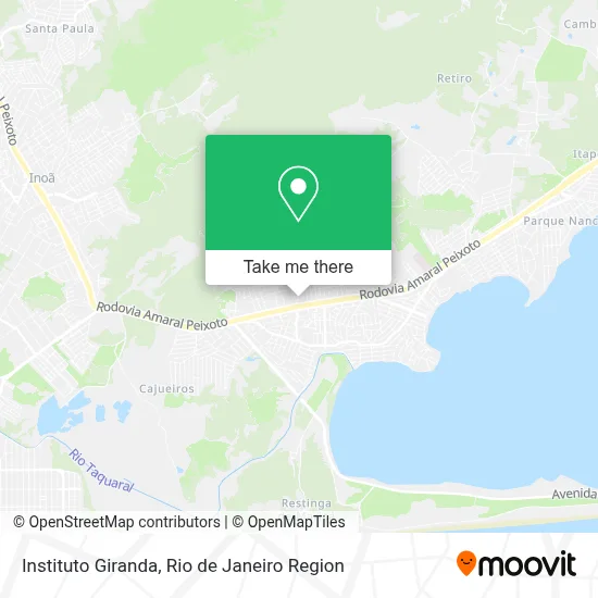 Instituto Giranda map