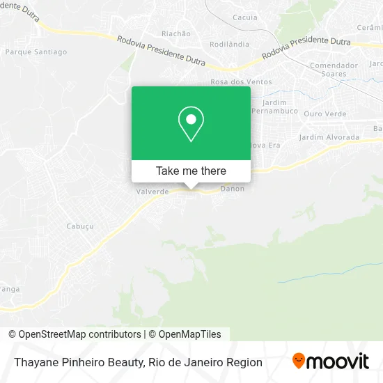 Thayane Pinheiro Beauty map