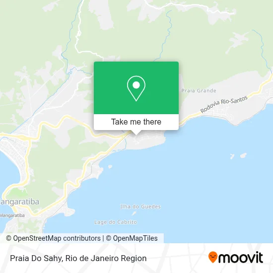 Praia Do Sahy map