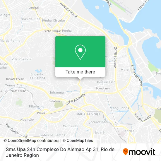Sms Upa 24h Complexo Do Alemao Ap 31 map