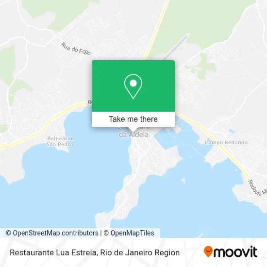 Restaurante Lua Estrela map