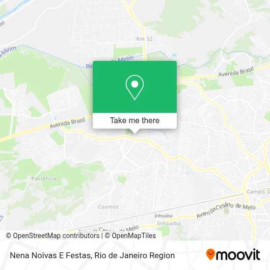 Nena Noivas E Festas map
