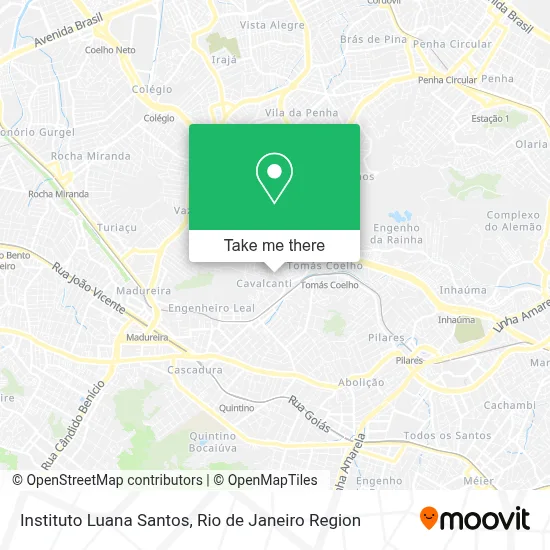 Instituto Luana Santos map
