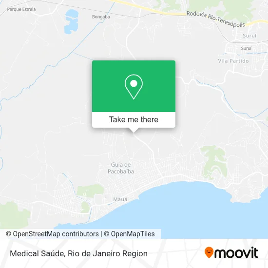 Medical Saúde map