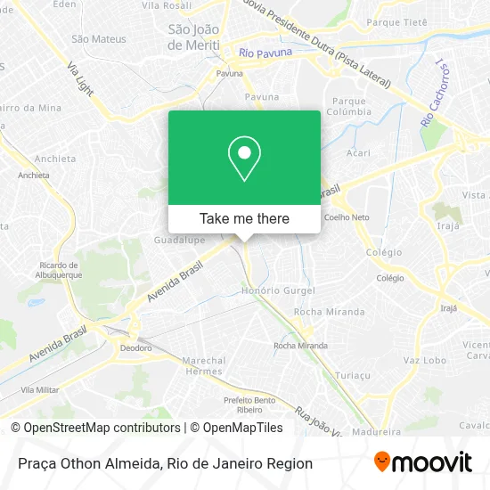 Praça Othon Almeida map