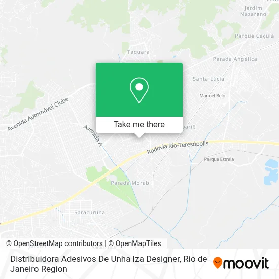 Distribuidora Adesivos De Unha Iza Designer map