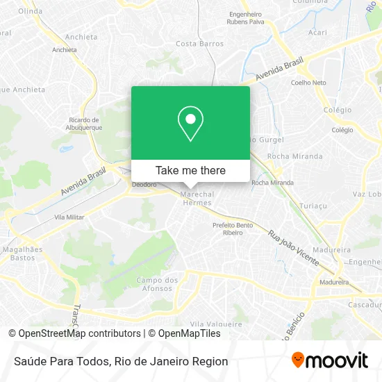 Saúde Para Todos map