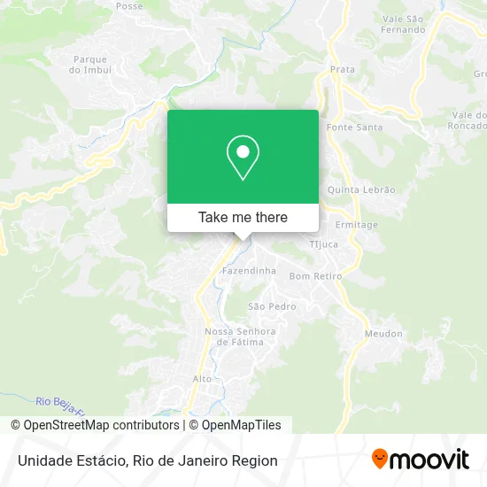 Unidade Estácio map