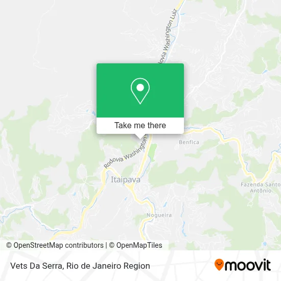 Vets Da Serra map