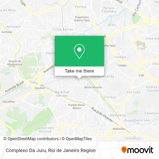 Complexo Da Juru map