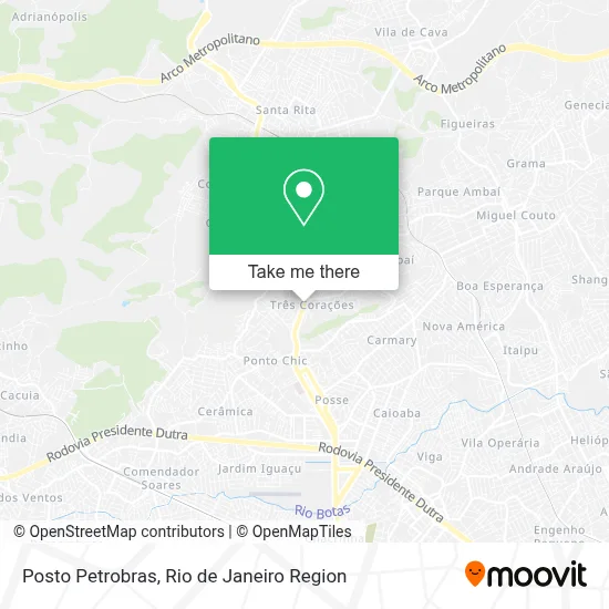 Posto Petrobras map