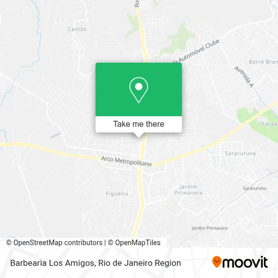 Barbearia Los Amigos map