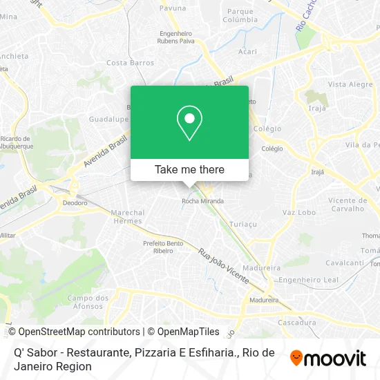 Q' Sabor - Restaurante, Pizzaria E Esfiharia. map