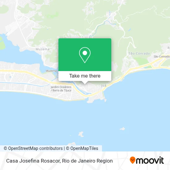 Casa Josefina Rosacor map