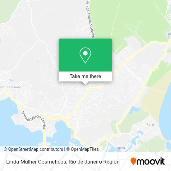 Linda Mulher Cosmeticos map