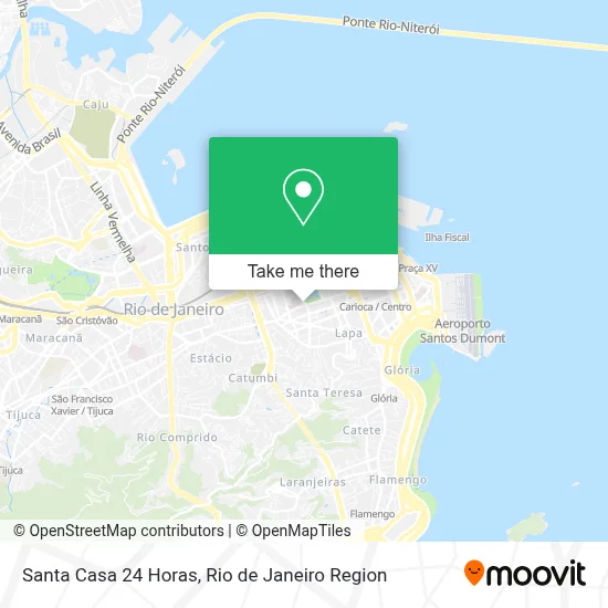 Santa Casa 24 Horas map