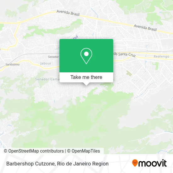 Barbershop Cutzone map