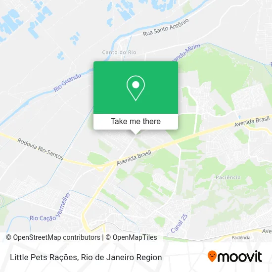 Little Pets Rações map