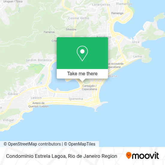 Condomínio Estrela Lagoa map